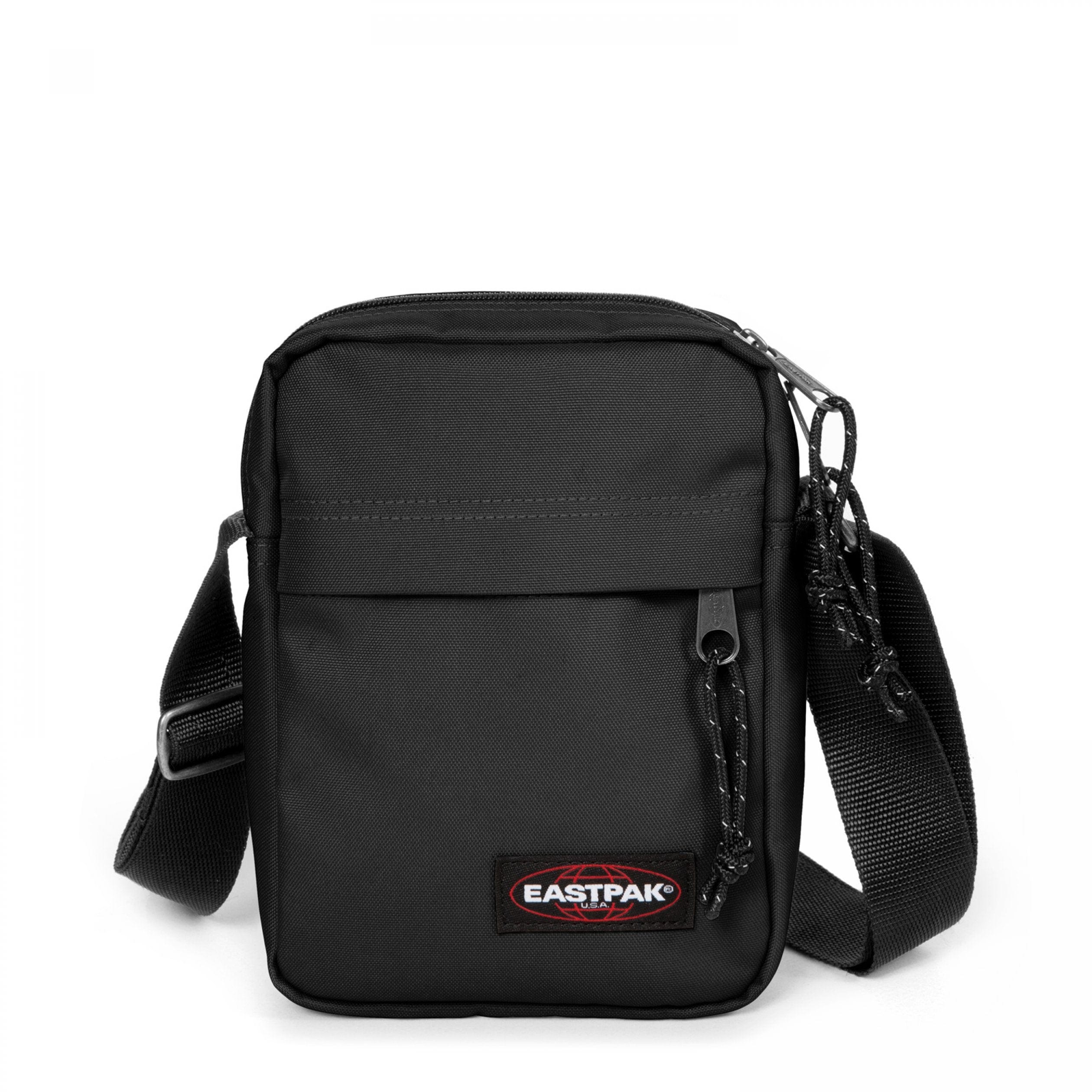 90’s EASTPAK usaイーストパック　黒 90s USA製 EASTPAKイーストパック ボトムレザー リュックサック