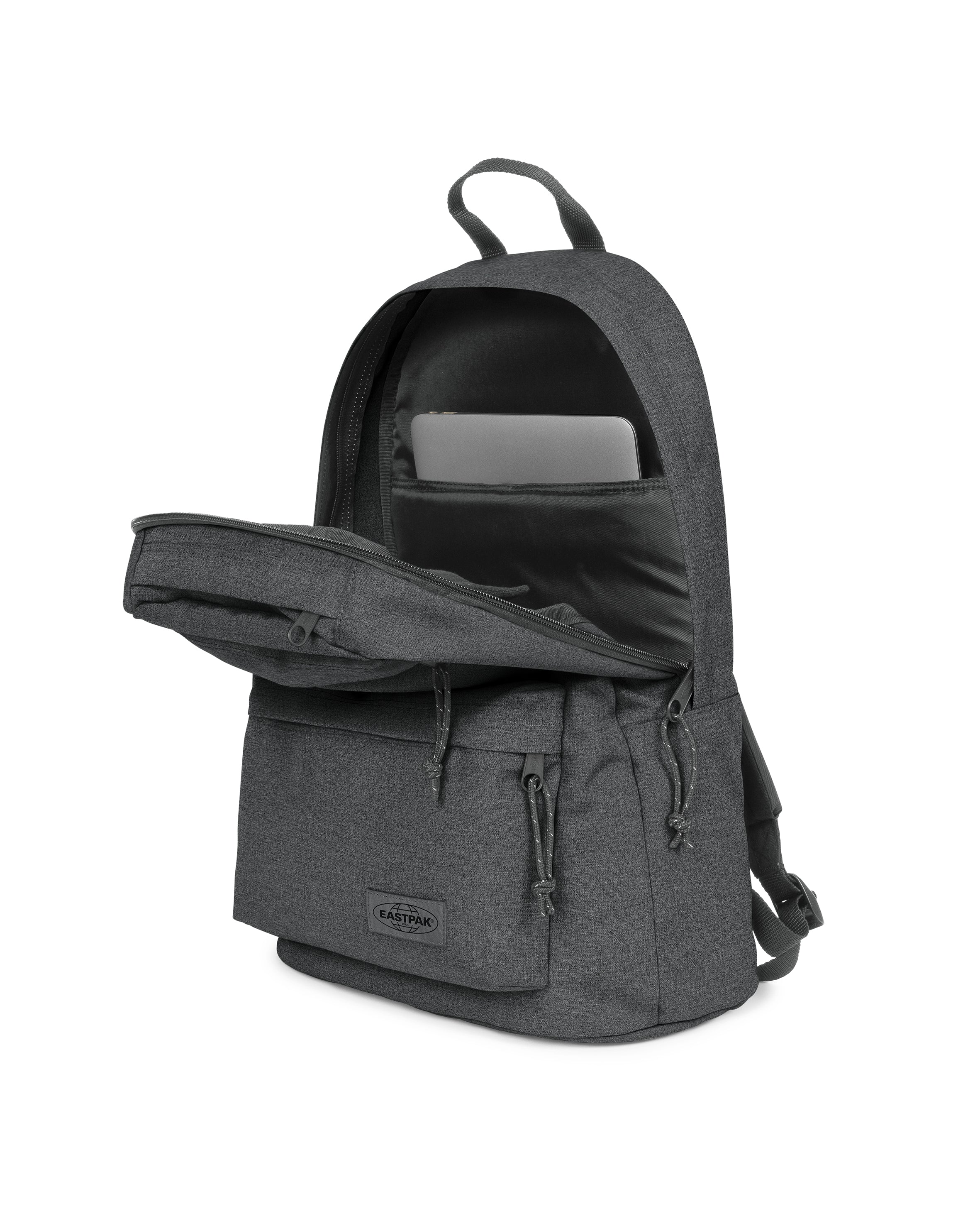 Padded Double Black | Backpack | Eastpak Black Denim