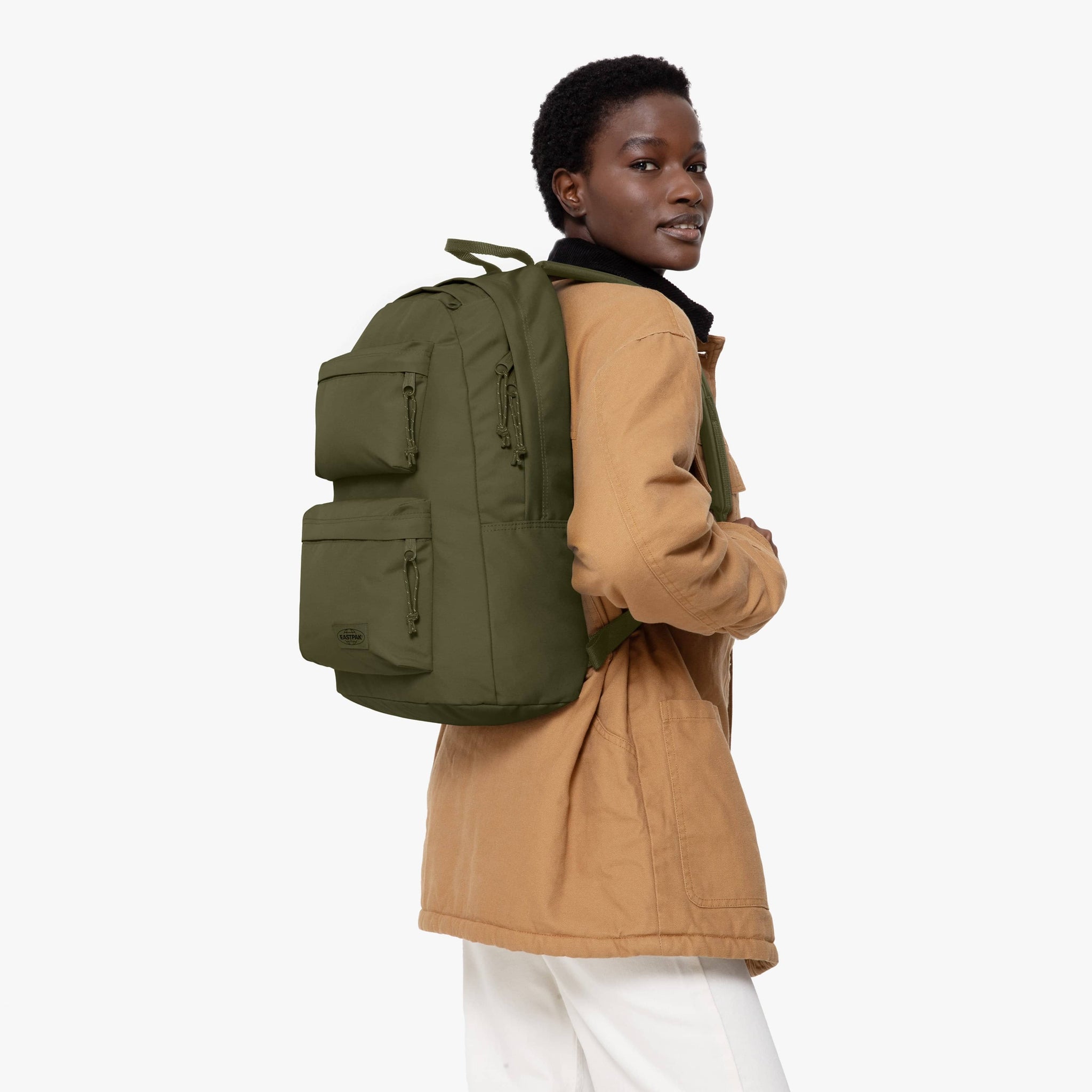 PADDED DOUBLE DARK GRASS | Eastpak