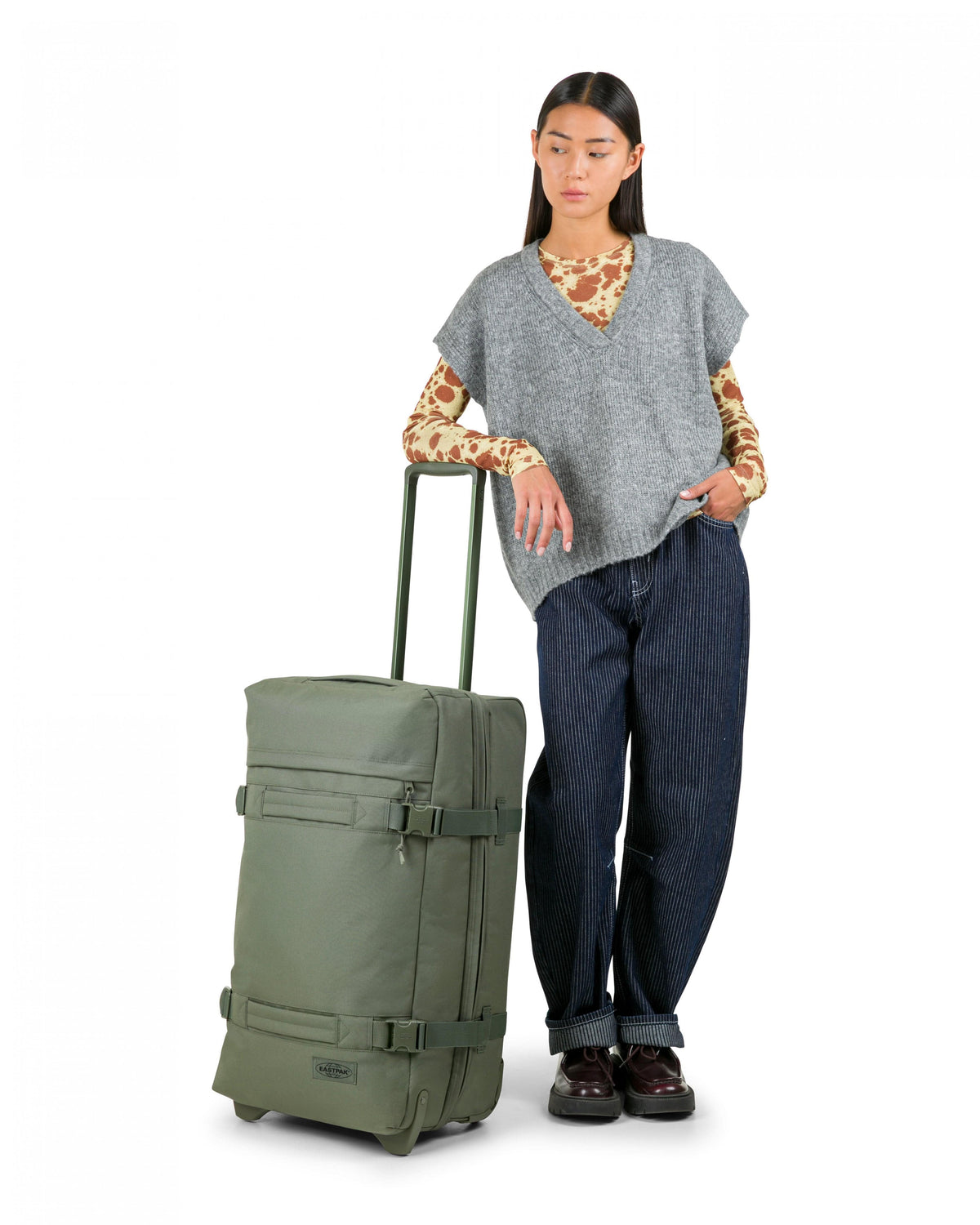 Eastpak TRANSIT'R PLUS M Monotone Khaki  - 2