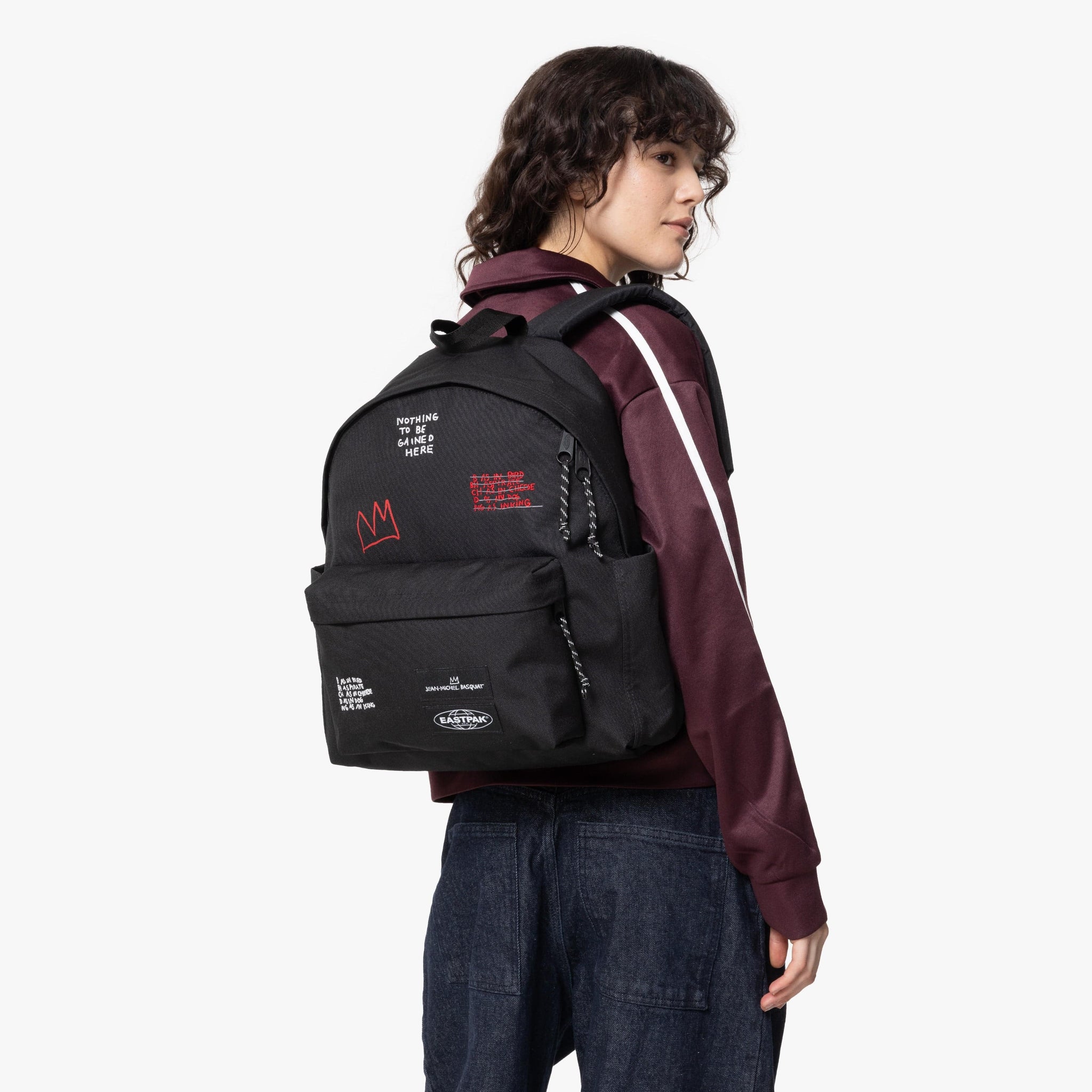 バックパック・リュック Eastpak x Basquiat Up Roll Backpack - Quotes UP ROLL BASQUIAT QUOTES | Eastpak
