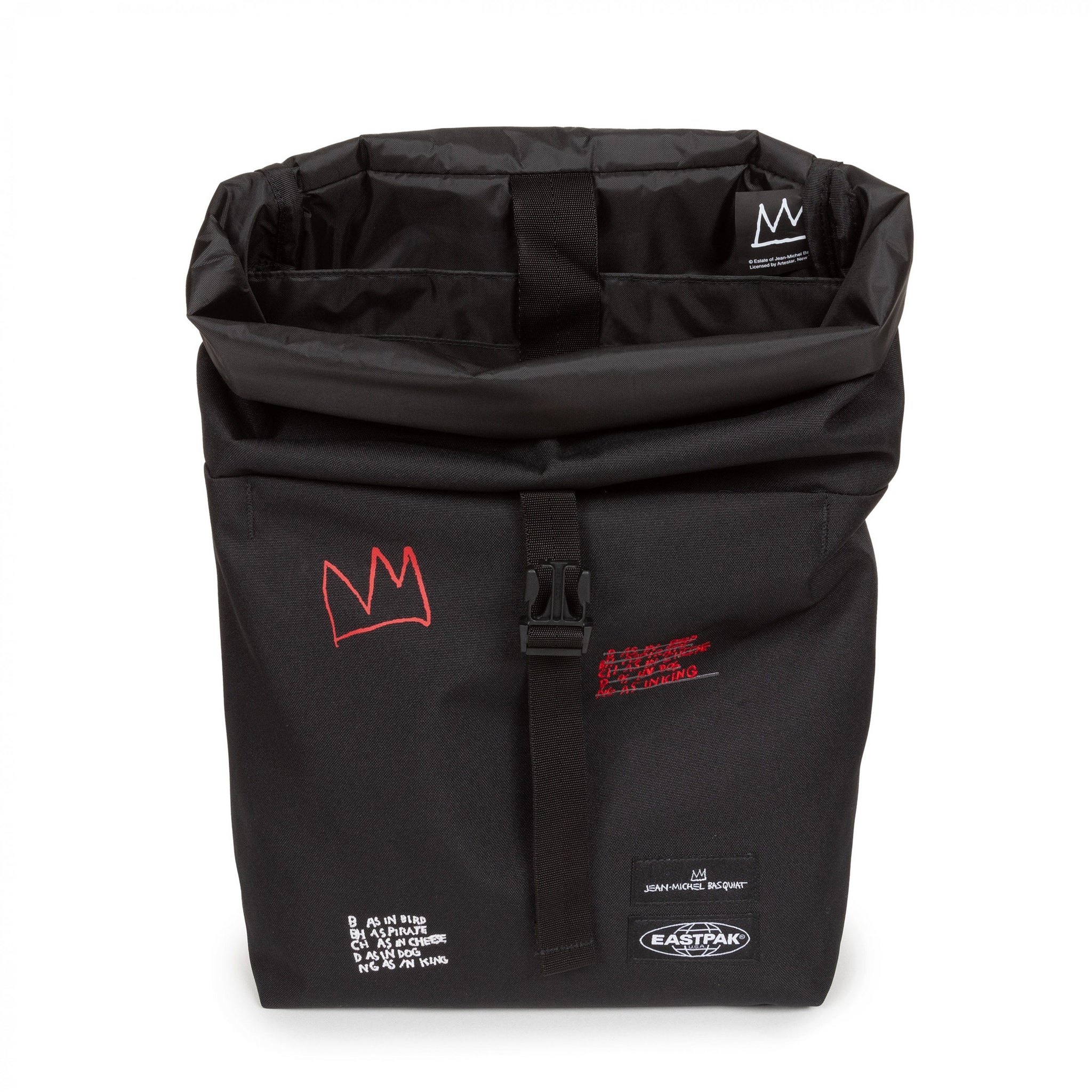 バックパック・リュック Eastpak x Basquiat Up Roll Backpack - Quotes UP ROLL BASQUIAT QUOTES | Eastpak