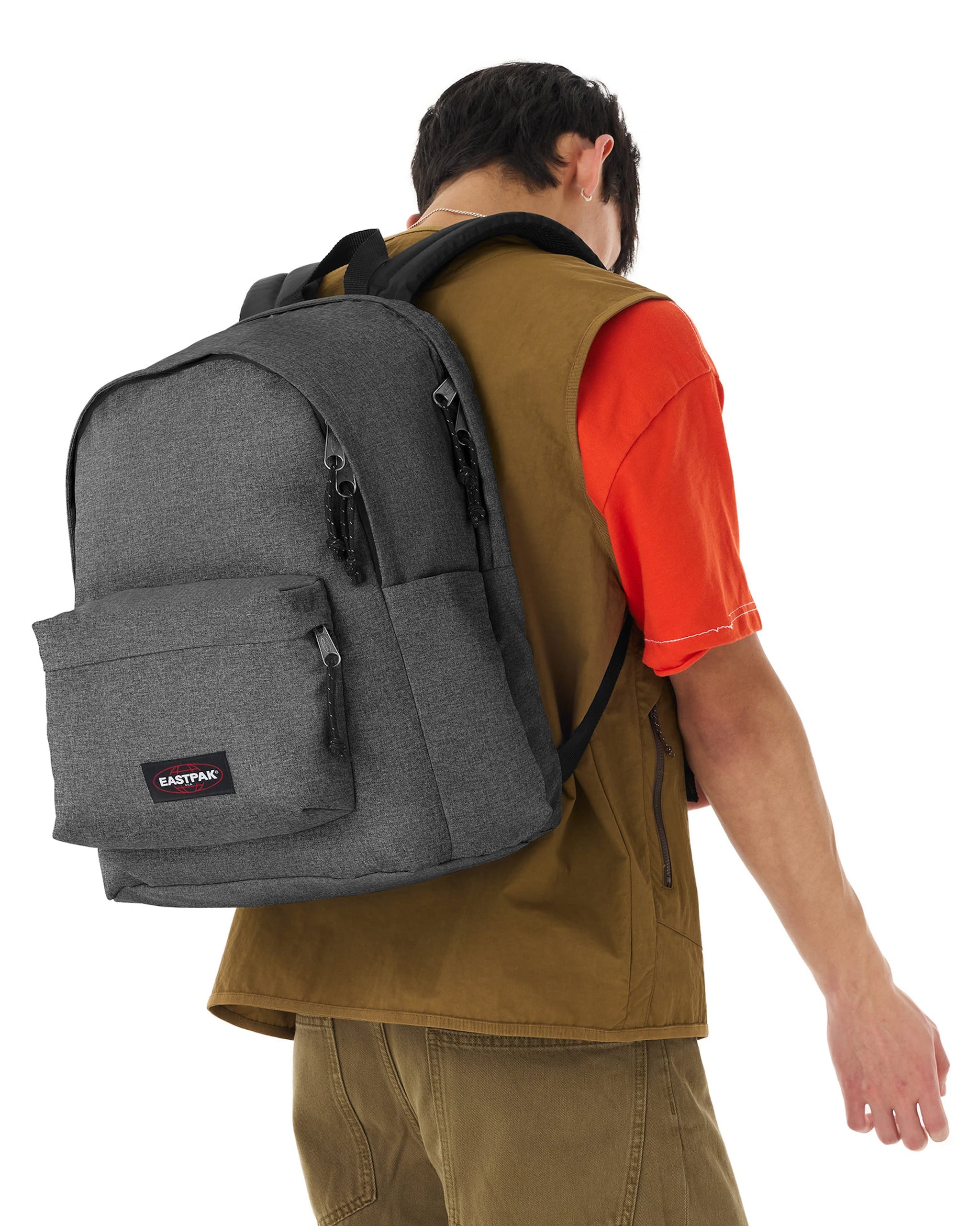 Eastpak Day Office Black Denim Backpack