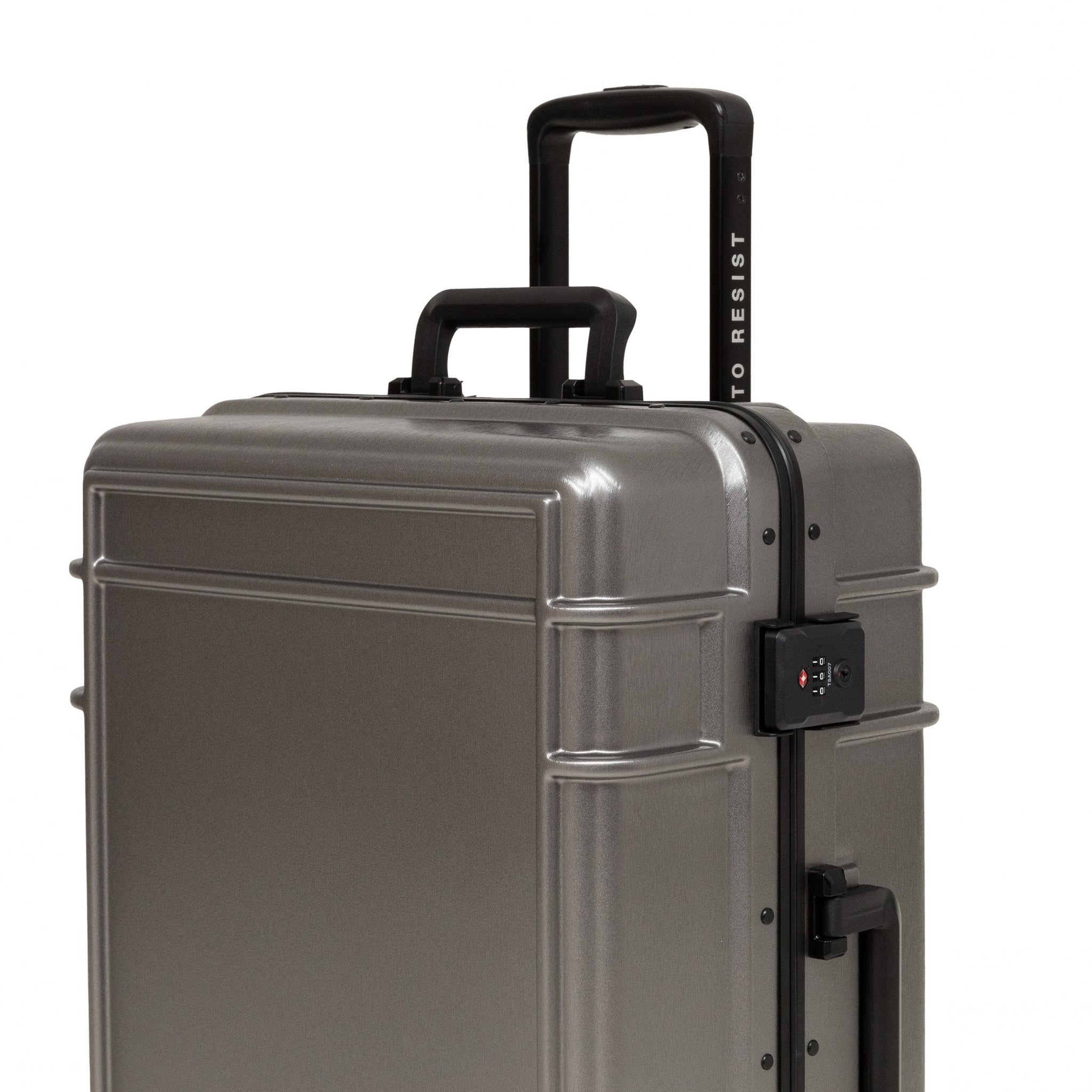RESIST'R CASE L BRUSHED METAL | Eastpak