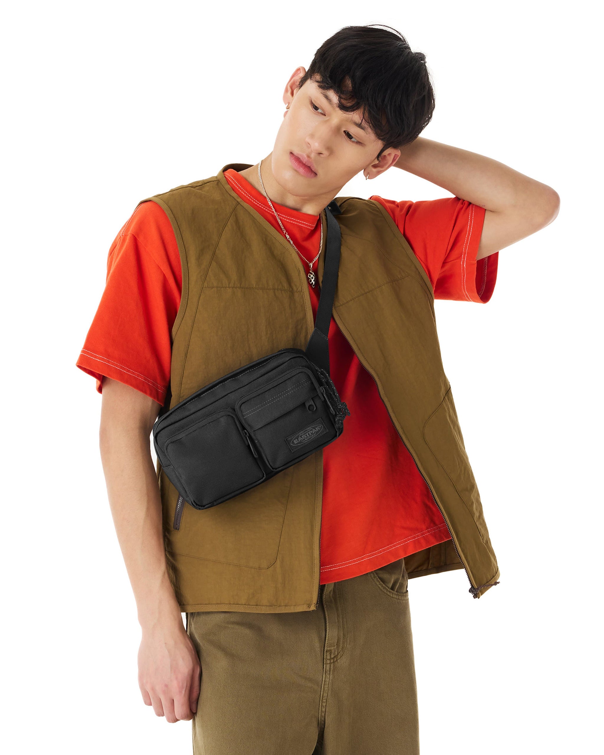 DOUBLE CROSSBODY BLACK | Eastpak