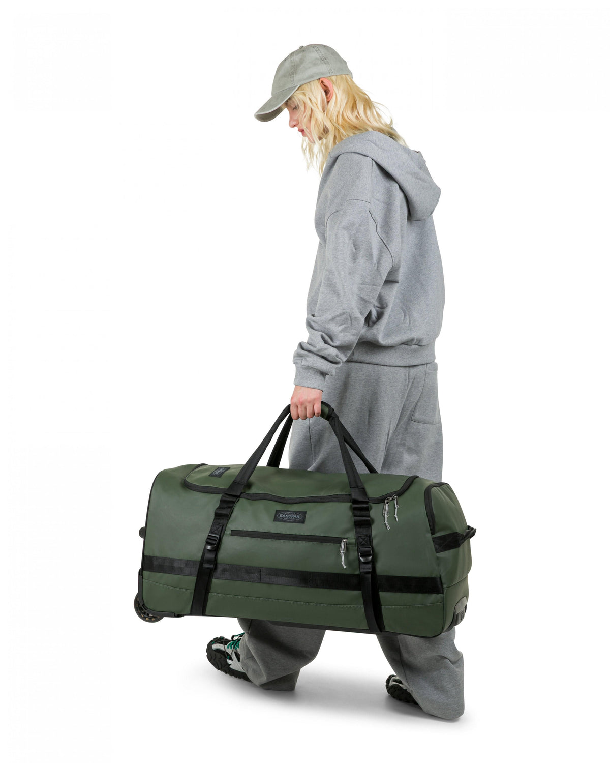 Eastpak DUFFEL PACK WHEEL L Tarp Forest  - 7