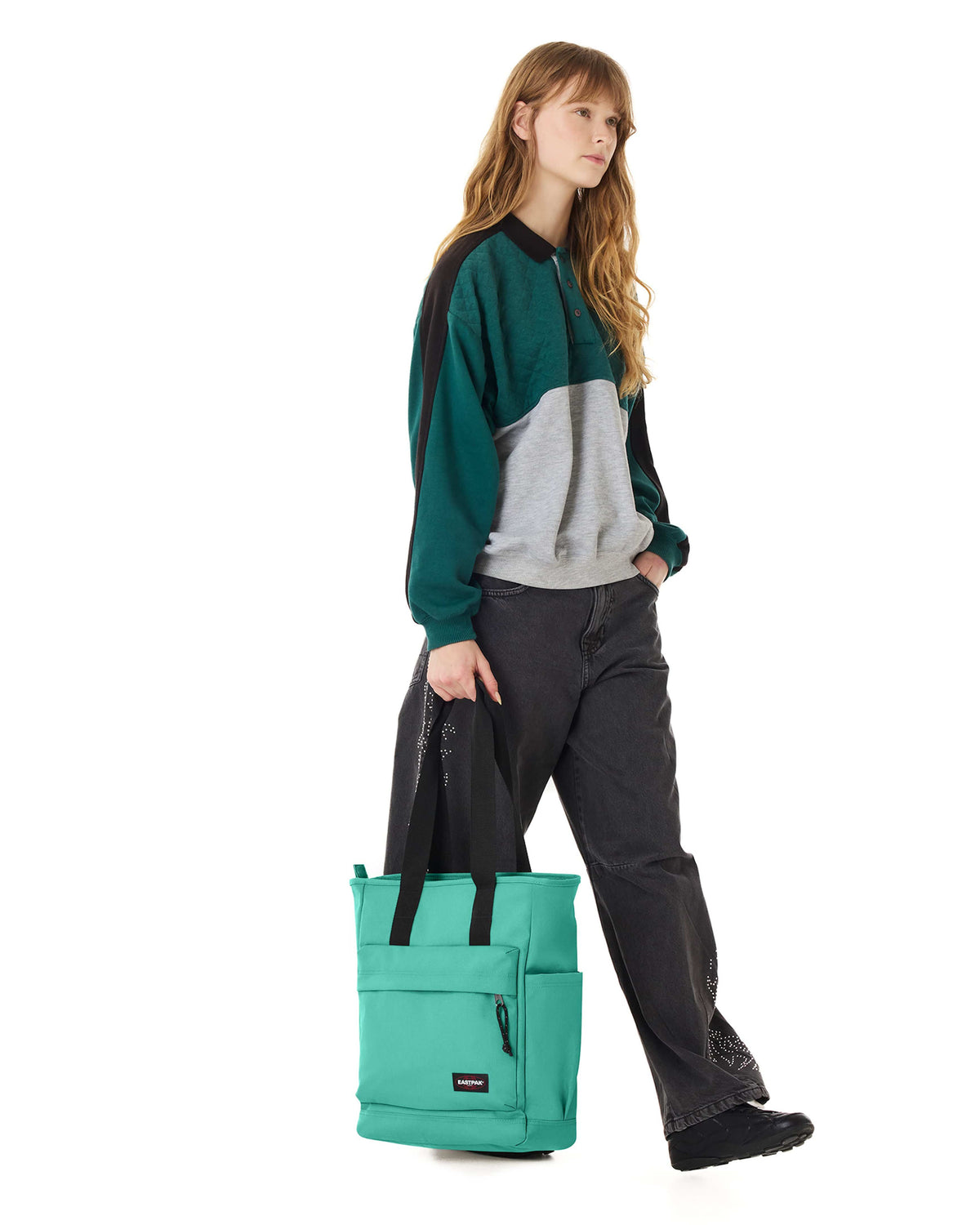 TOTE POCKET Aquamarine Blue - 2