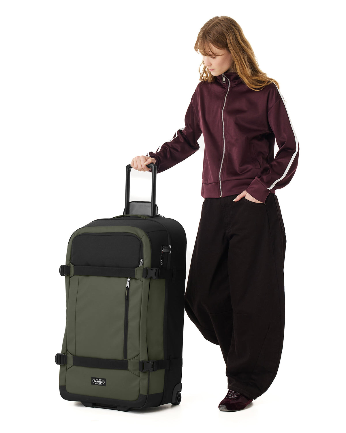 Eastpak TRANSIT'R PRO L Khaki PRO Coated  - 2
