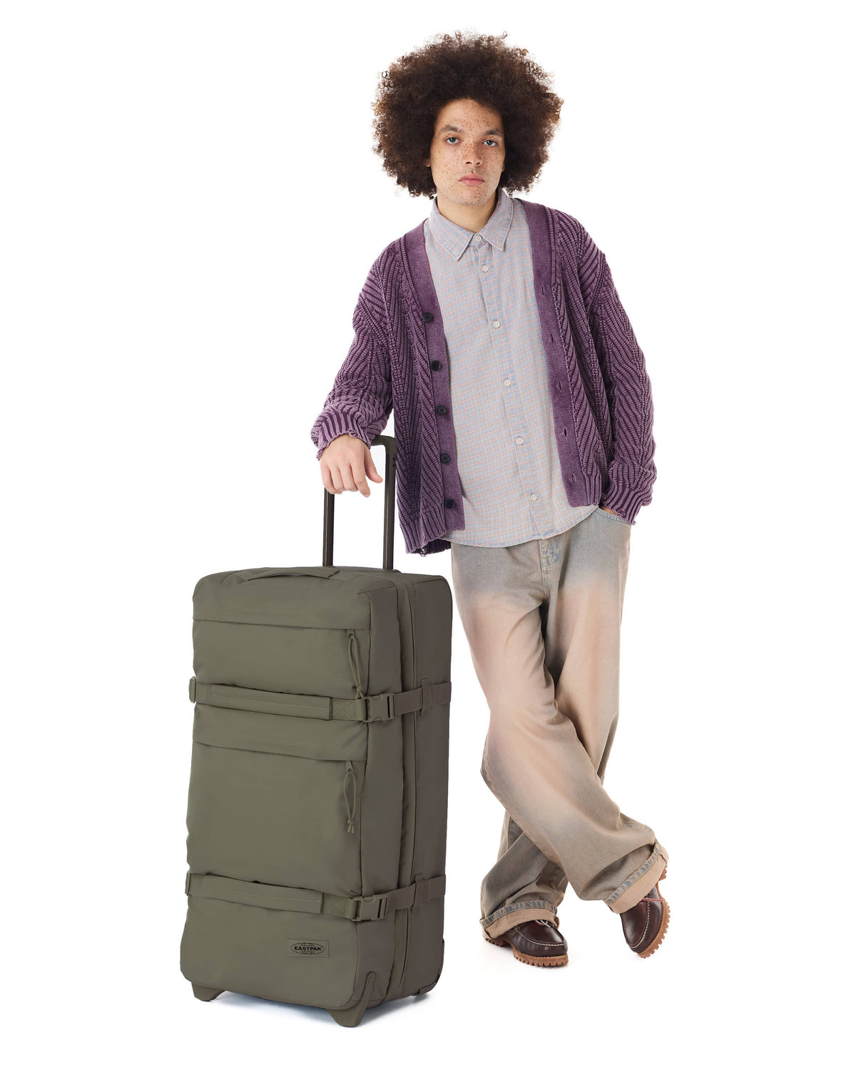 Eastpak TRANSIT'R PLUS L Monotone Khaki  - 2
