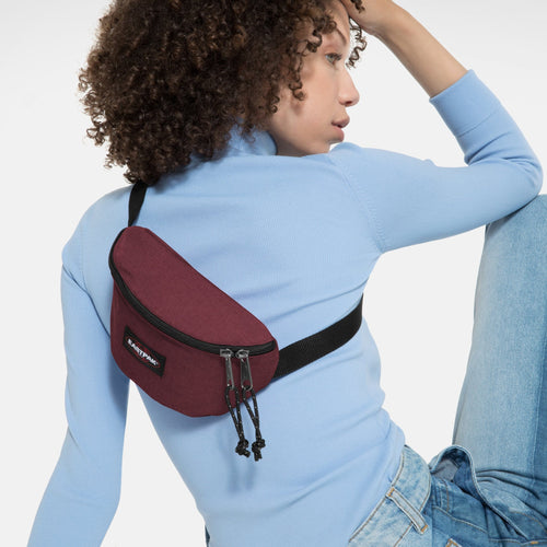 woman wearing Springer Crafty Wine Fanny Pack