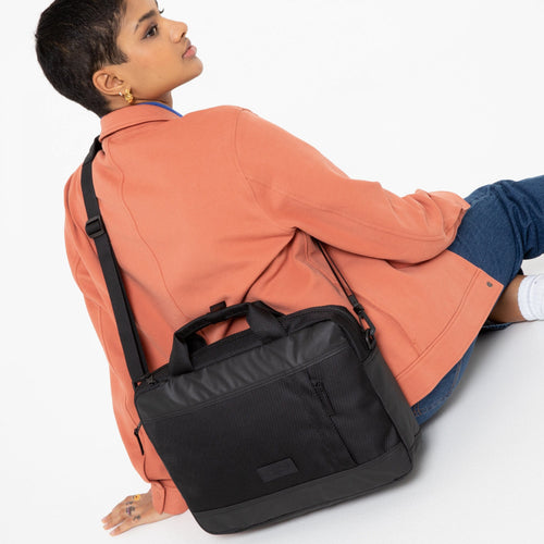 women wearing Acton CNNCT Coat Shoulder Bag