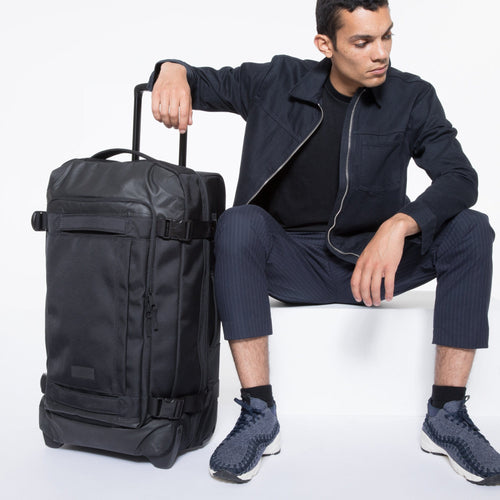 Eastpak Tranverz S Cabin Suitcase - Kontrast Grade Lime – thebackpacker