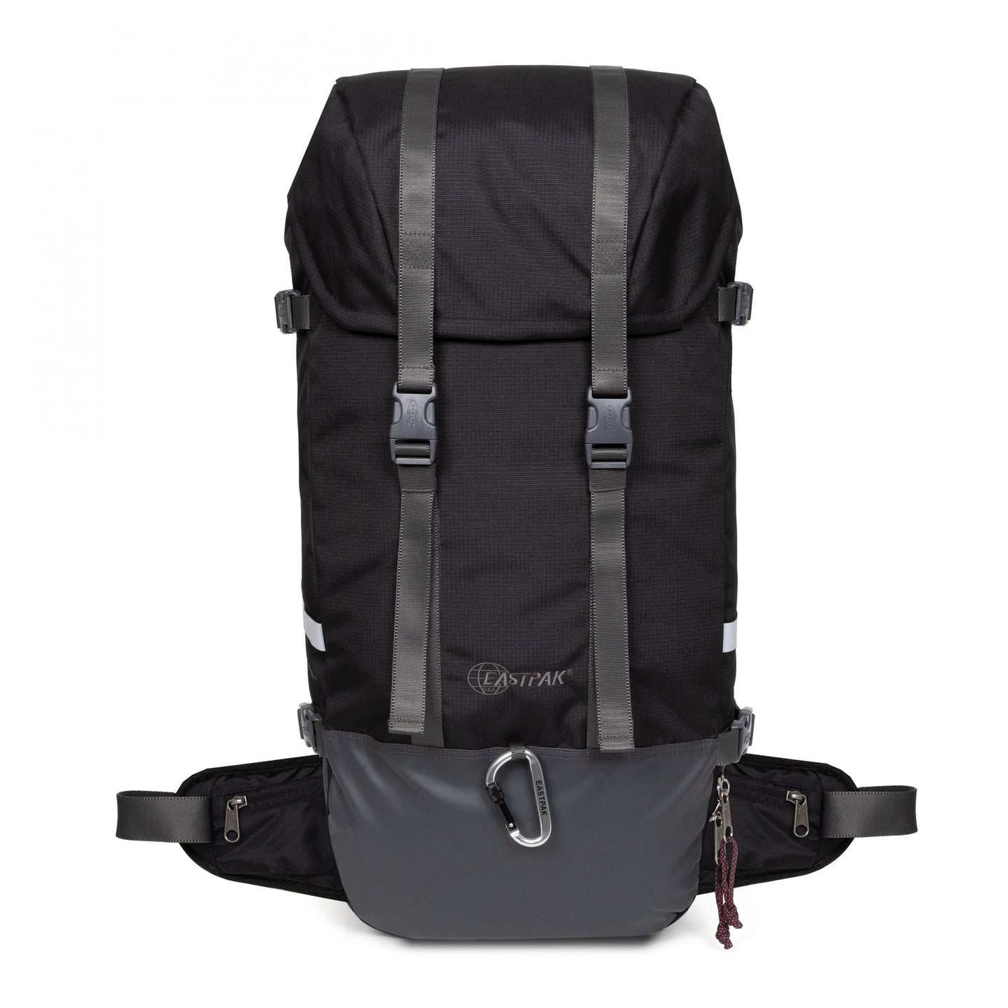 Out Pack Bag Black Front View